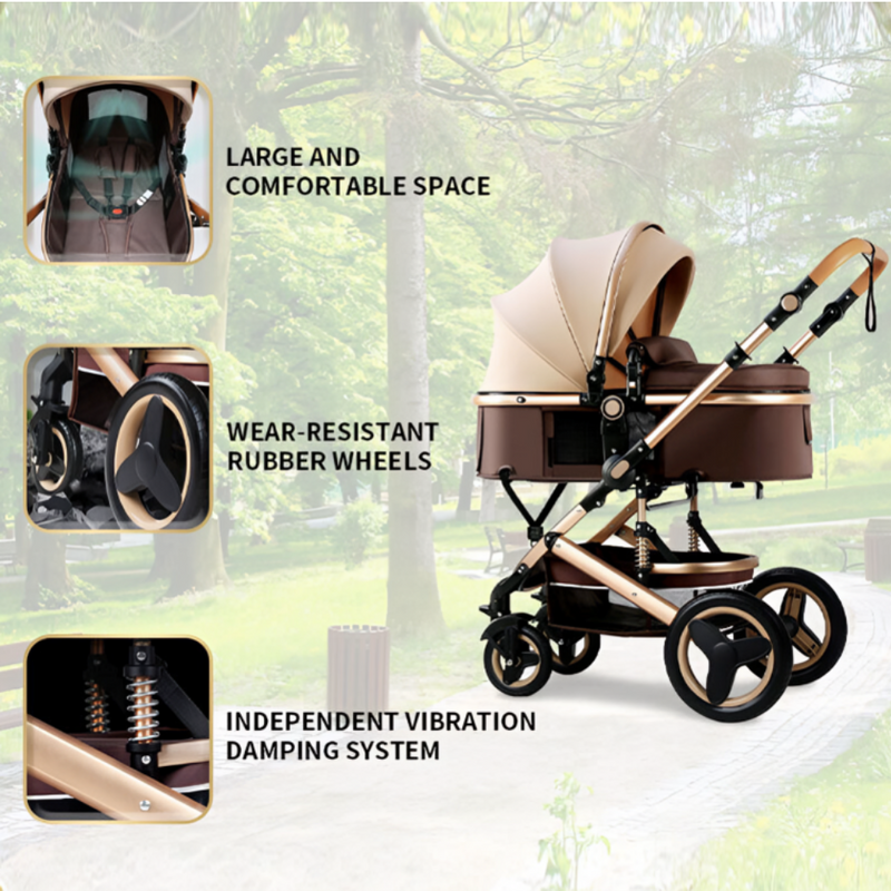 The 10-In-1 Baby Sleep-Easy Pram & Stroller